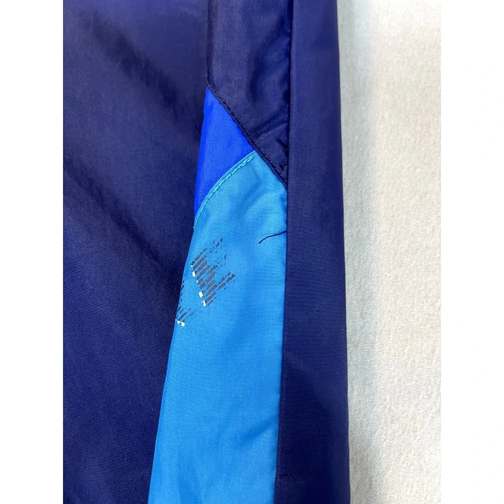 Nike‎ Blue Windbreaker Pants Large Joggers.Vintage 90s Gray Tag Ankle Zip